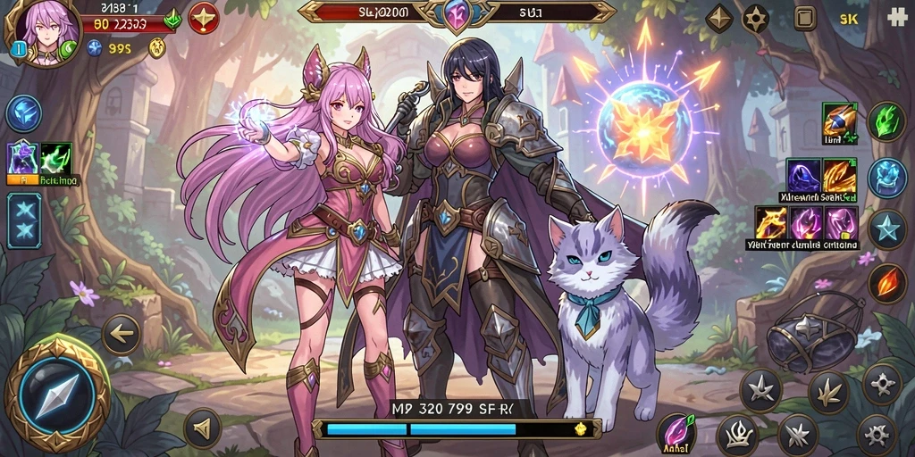 Aksi seru dari gameplay multiplayer yang intens.