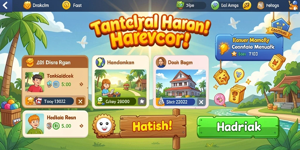 Peta yang kaya dengan lokasi strategis untuk bertempur.