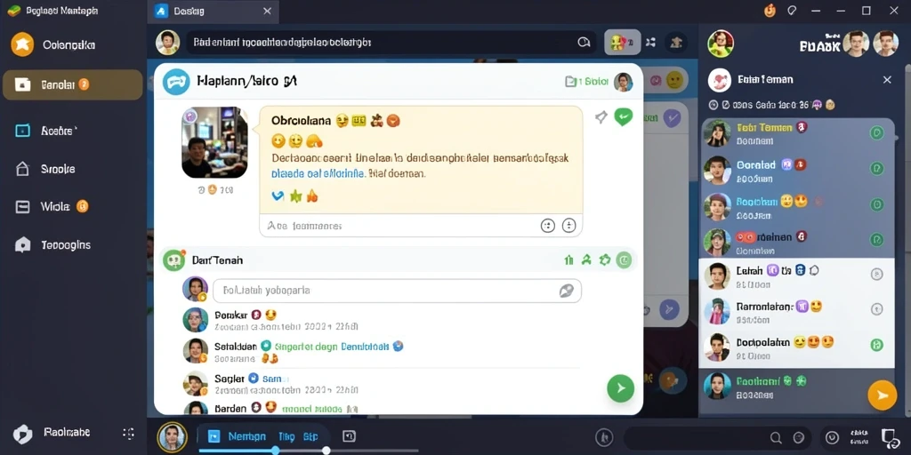 Grafis yang memukau membuat pengalaman bermain lebih seru.