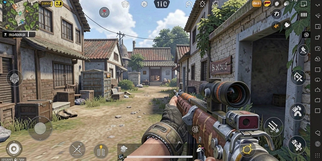 Screenshot dari mode permainan baru yang penuh tantangan.