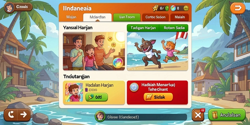 Screenshot dari fitur multiplayer yang menonjolkan kerjasama antar pemain.
