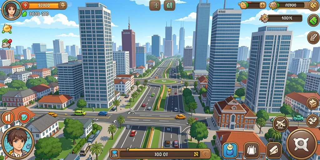 Fitur interaksi sosial yang mengasyikkan dalam game.