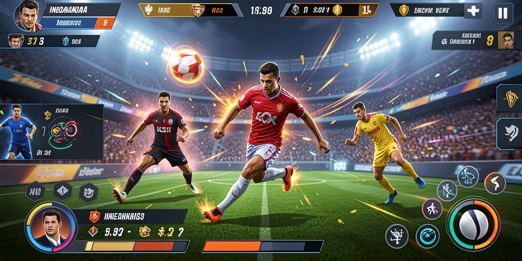 Grafik yang menakjubkan di setiap level permainan.